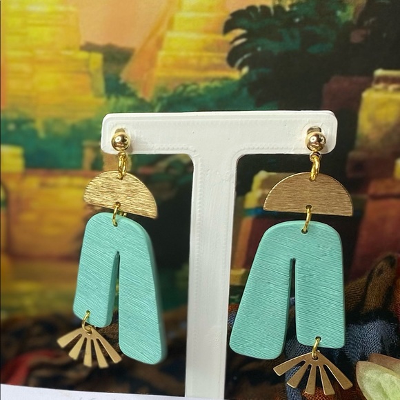 Polymer clay earrings - Picture 3 of 3